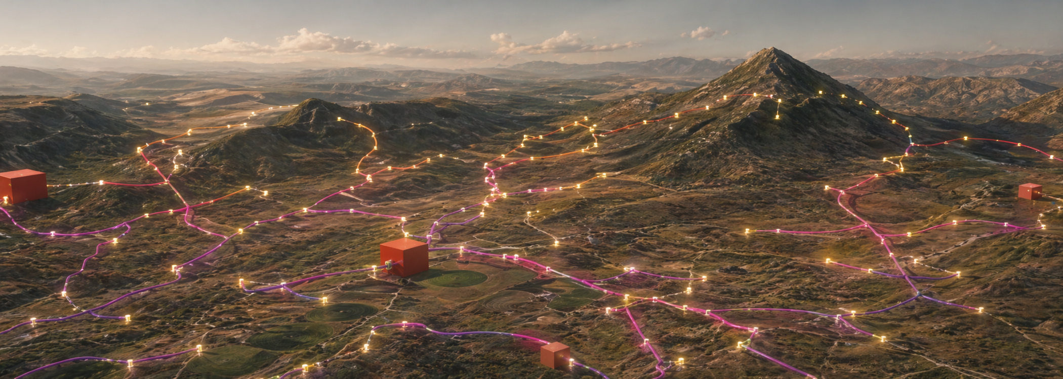 Real-world landscape impression of the digital twin foundation